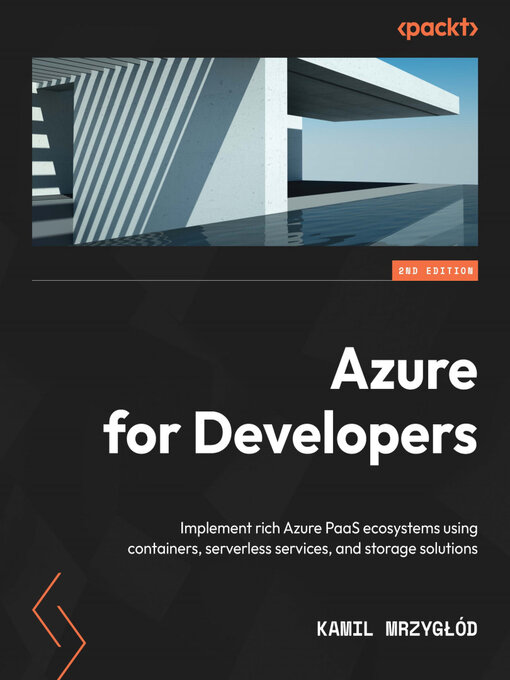 Title details for Azure for Developers by Kamil Mrzygłód - Available